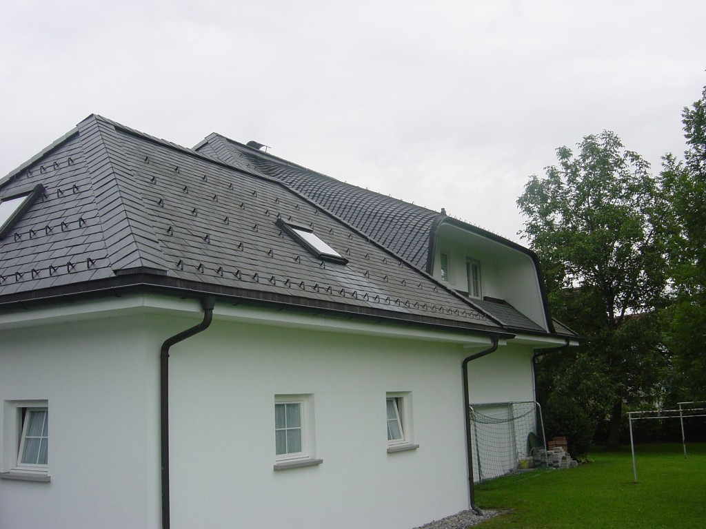 Walmdach mit Hechtgaube
